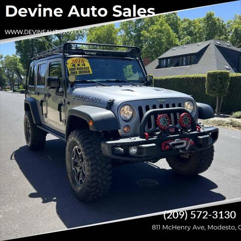 2016 Jeep Wrangler Unlimited Rubicon Hard Rock for sale in Modesto, CA