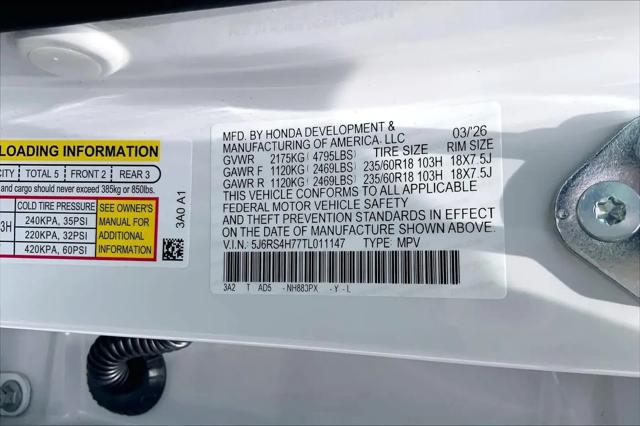 2026 Honda CR-V EX-L AWD