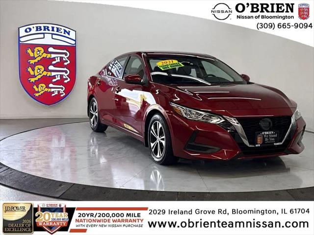 2021 Nissan Sentra SV Xtronic CVT for sale in Bloomington, IL