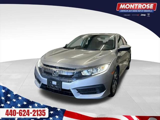 2017 Honda Civic EX for sale in Kingsville, OH