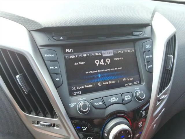 2012 Hyundai Veloster Base w/Red/Black