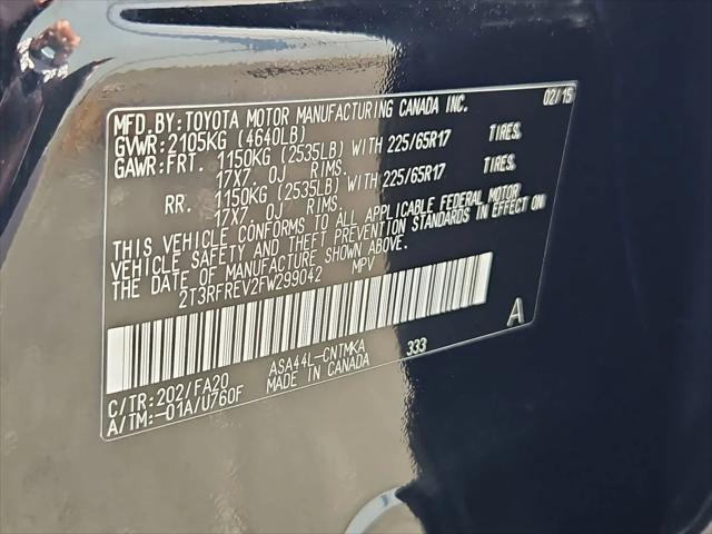 2015 Toyota RAV4 XLE