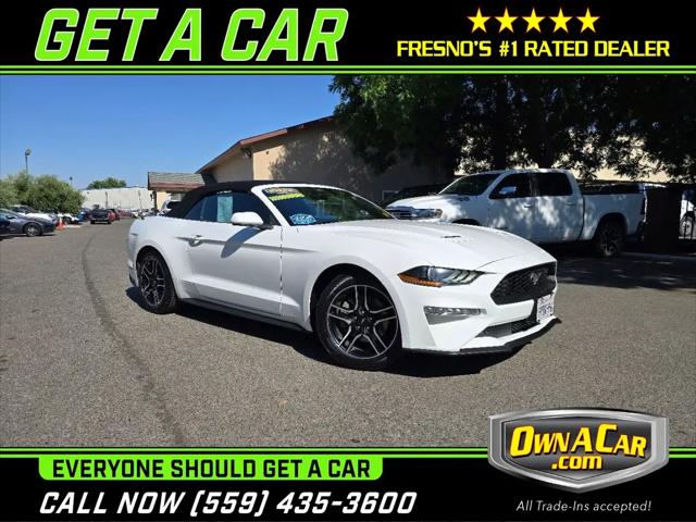 2022 Ford Mustang EcoBoost Premium Convertible for sale in Fresno, CA
