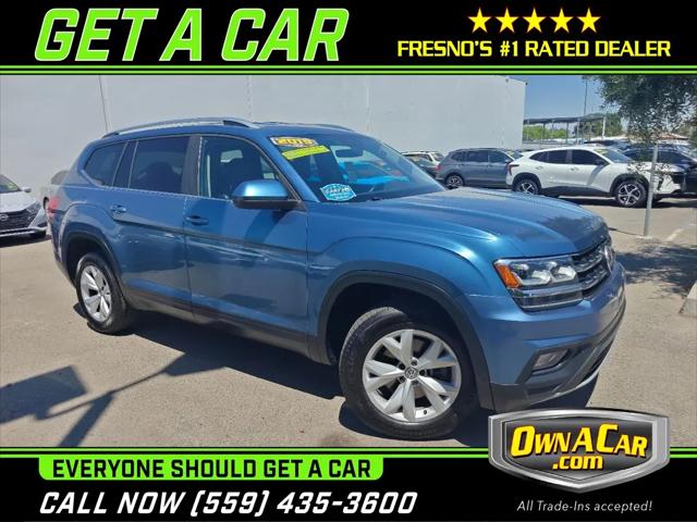 2019 Volkswagen Atlas 3.6L V6 SE w/Technology for sale in Fresno, CA