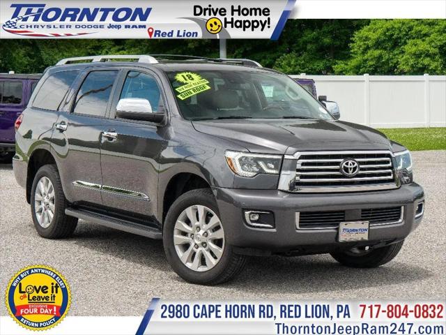 2018 Toyota Sequoia Platinum for sale in Red Lion, PA