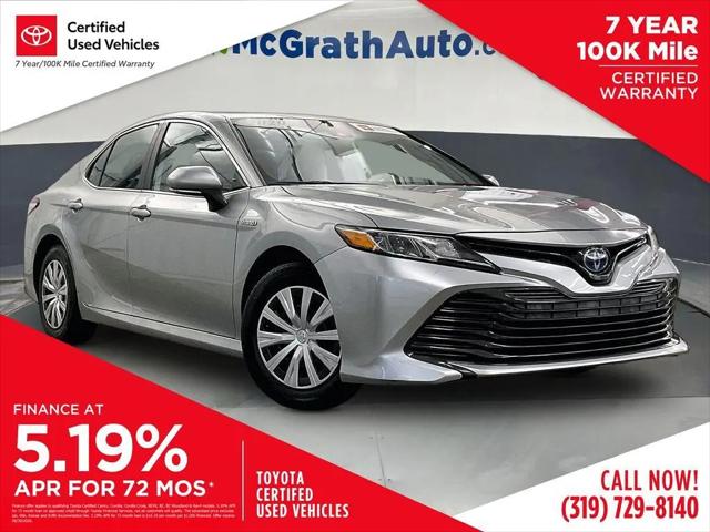 2020 Toyota Camry LE Hybrid for sale in Iowa City, IA