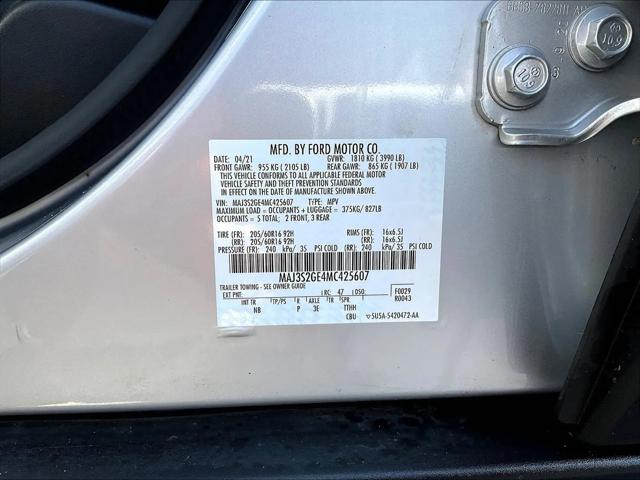 2021 Ford EcoSport SE