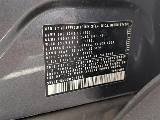 2025 Volkswagen Tiguan 2.0T S