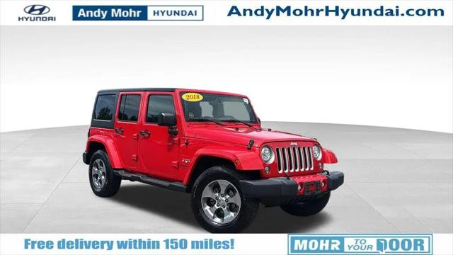 2018 Jeep Wrangler JK Unlimited Sahara 4x4 for sale in Bloomington, IN