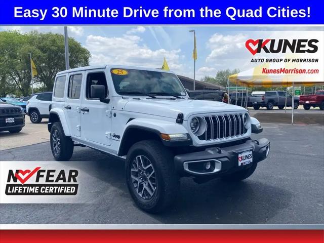 2025 Jeep Wrangler 4-Door Sahara 4x4 for sale in Morrison, IL