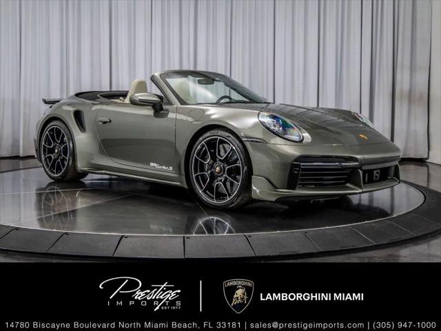 2022 Porsche 911 Turbo S Cabriolet for sale in Miami, FL