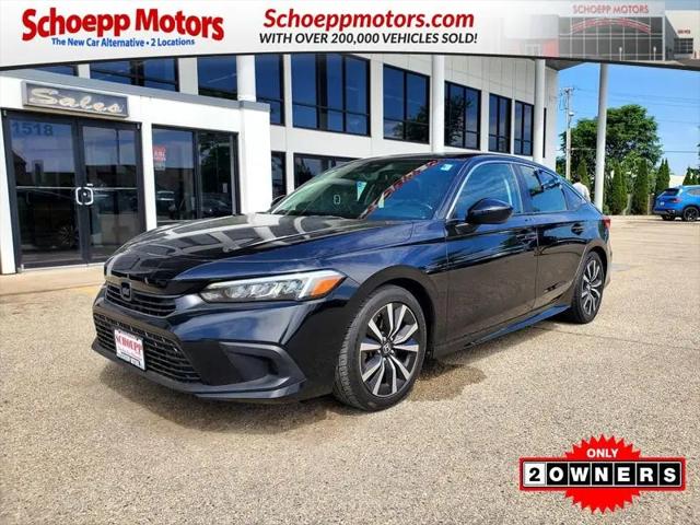 2022 Honda Civic EX for sale in Madison, WI