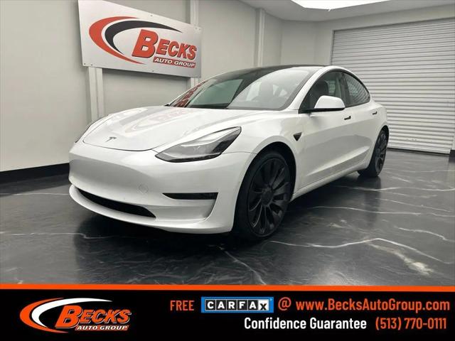 2021 Tesla Model 3 Performance Dual Motor All-Wheel Drive for sale near Mason, OH