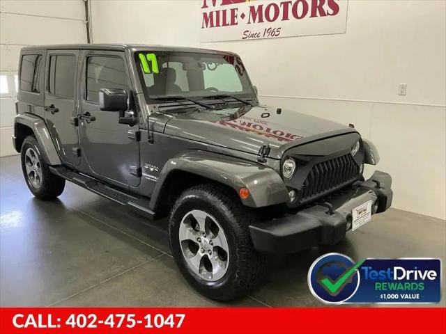 2017 Jeep Wrangler Unlimited Sahara for sale in Lincoln, NE