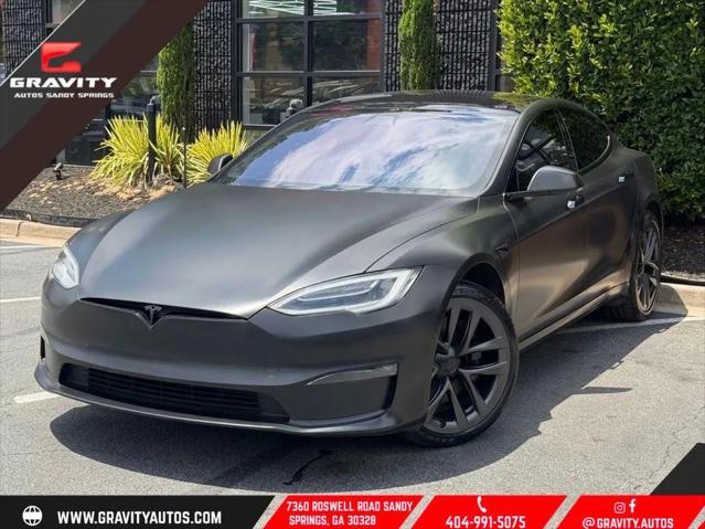2021 Tesla Model S Plaid Tri Motor All-Wheel Drive for sale in Sandy Springs, GA