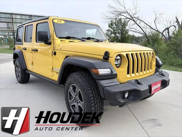 2018 Jeep Wrangler Unlimited Sport S 4x4 for sale in Marion, IA