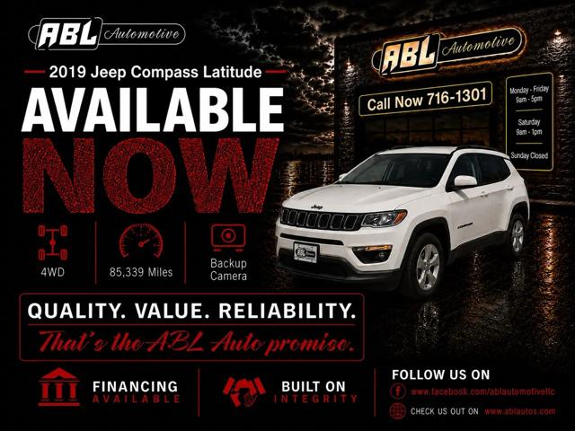 2019 Jeep Compass Latitude 4x4 for sale in Oakland, ME