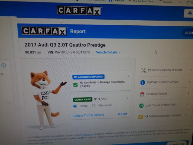 2017 Audi Q3 2.0T Premium