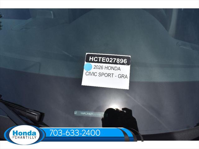 2026 Honda Civic Sport