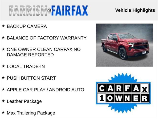 2024 Chevrolet Silverado 1500 4WD Crew Cab Short Bed RST