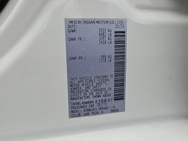2024 Nissan Altima SV Intelligent AWD