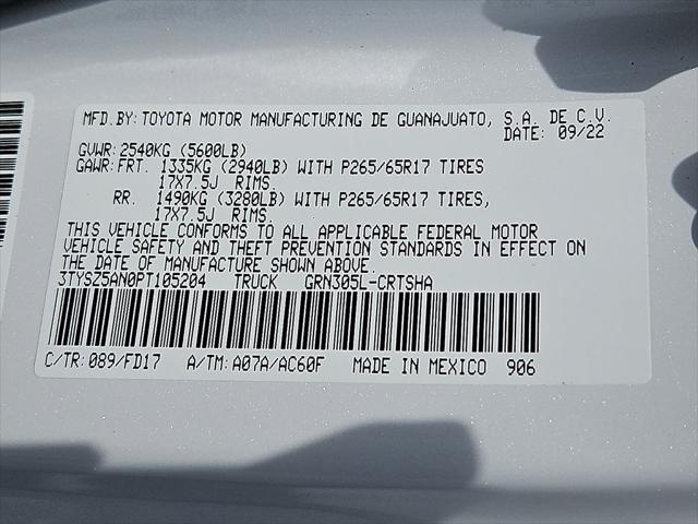 2023 Toyota Tacoma TRD Sport