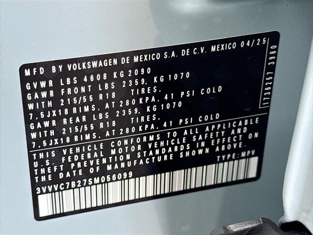 2025 Volkswagen Taos 1.5T SE