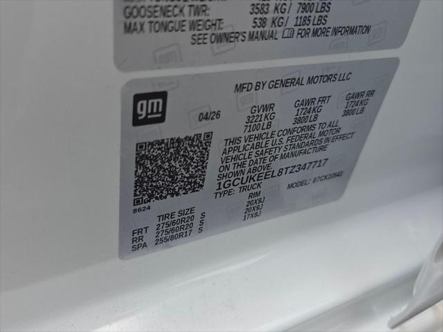 2026 Chevrolet Silverado 1500 4WD Crew Cab Short Bed RST