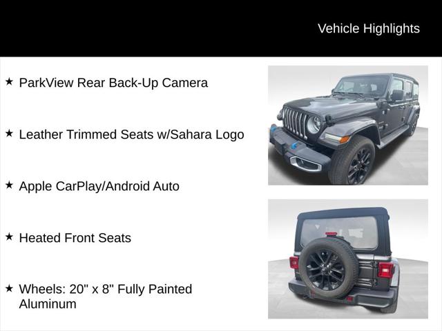 2021 Jeep Wrangler 4xe Unlimited Sahara 4x4