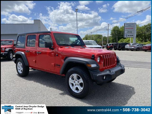 2022 Jeep Wrangler Unlimited Sport S 4x4 for sale in Raynham, MA