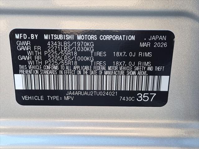2026 Mitsubishi Outlander Sport 2.0 ES