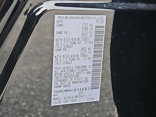 2019 Nissan Pathfinder SL