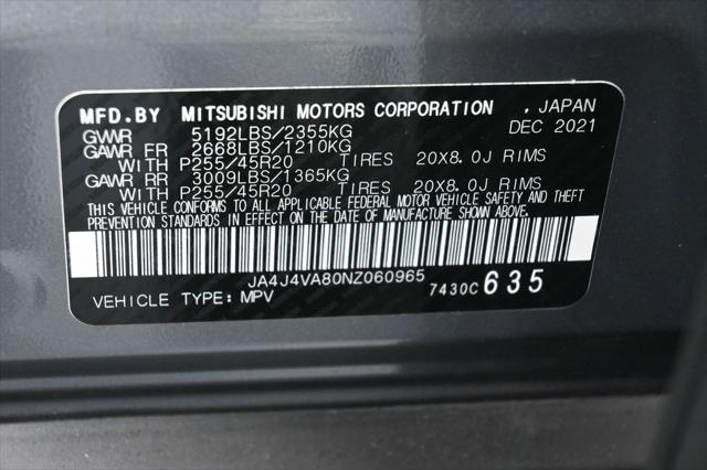 2022 Mitsubishi Outlander SEL 2.5 S-AWC