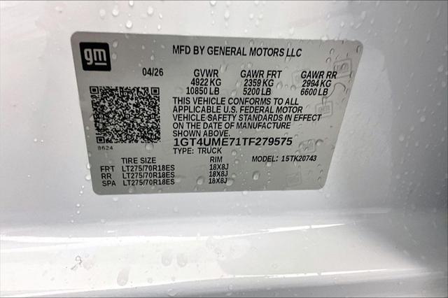 2026 GMC Sierra 2500HD Crew Cab, Standard Bed, SLE, 4WD