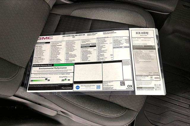 2026 GMC Sierra 2500HD Crew Cab, Standard Bed, SLE, 4WD