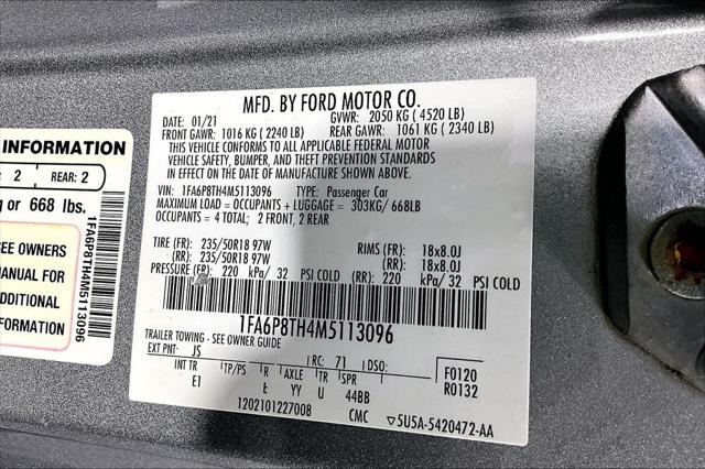 Used 2021 Ford Mustang EcoBoost Premium Fastback For Sale in Olive Branch, MS
