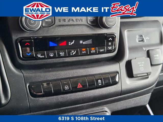 2026 Ram ProMaster 2500 Cargo Van Tradesman High Roof 159" WB w/Pass Seat