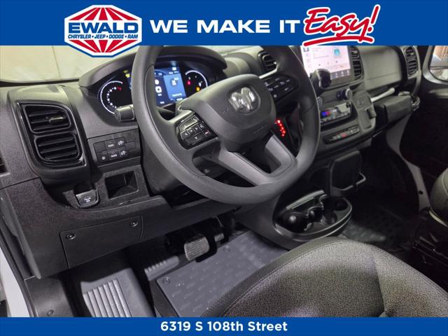 2026 Ram ProMaster 2500 Cargo Van Tradesman High Roof 159" WB w/Pass Seat