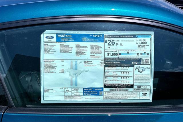 New 2026 Ford Mustang ECOBOOST FASTBACK For Sale in Olive Branch, MS