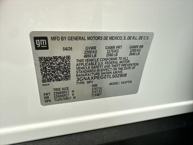 2026 Chevrolet Equinox AWD LT