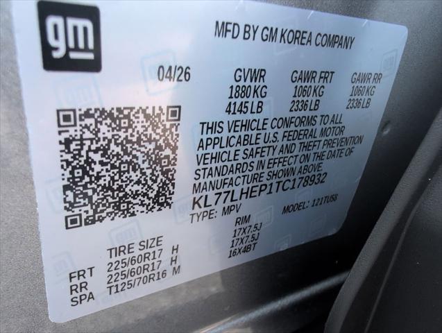 2026 Chevrolet Trax FWD LT