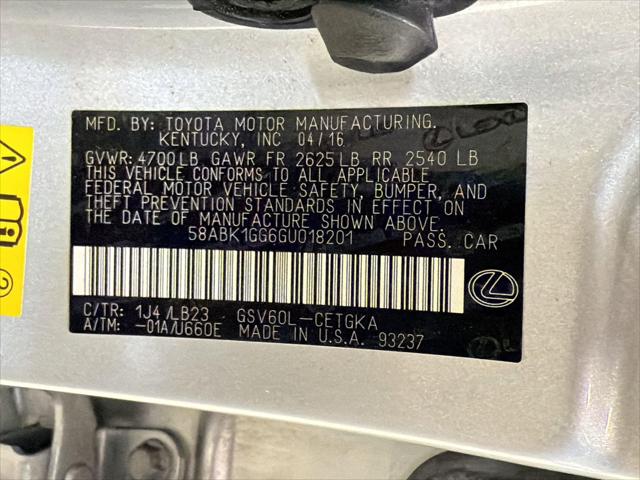 2016 Lexus ES 350 Unknown