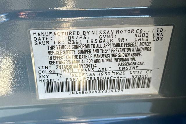 2025 Nissan Sentra SR