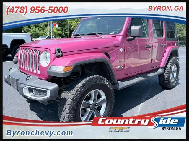 2022 Jeep Wrangler Unlimited Sahara 4x4 for sale in Byron, GA