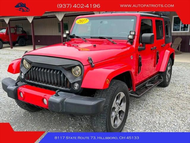 2017 Jeep Wrangler Unlimited Sahara for sale in Hillsboro, OH