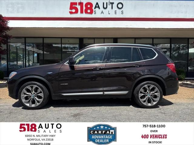 2015 BMW X3 xDrive28i for sale in Norfolk, VA