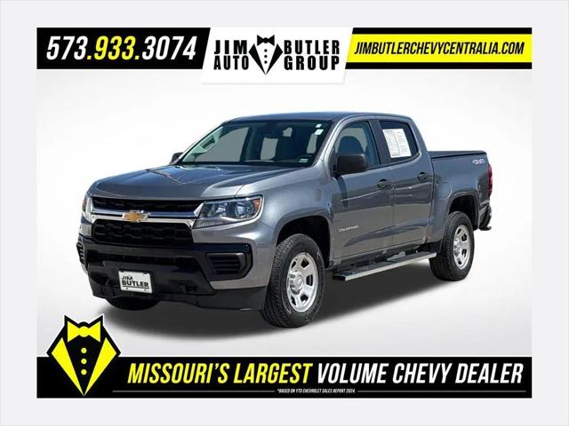 2021 Chevrolet Colorado 4WD Crew Cab Short Box WT for sale in Centralia, MO