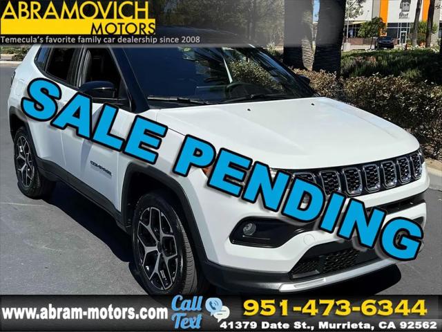 2025 Jeep Compass Limited 4x4 for sale in Murrieta, CA