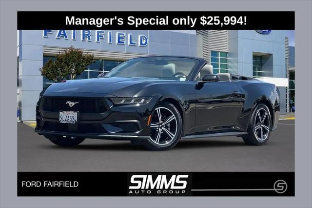 2024 Ford Mustang EcoBoost Premium Convertible for sale in Fairfield, CA