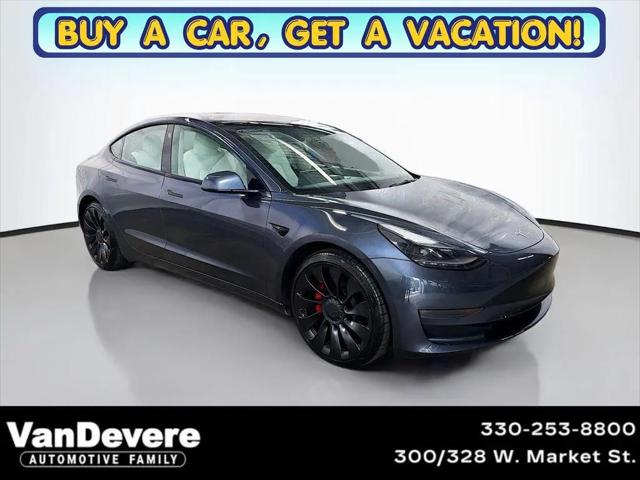 2022 Tesla Model 3 Performance Dual Motor All-Wheel Drive for sale in Akron, OH